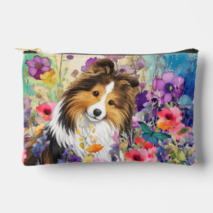 BOLSA DE JARDÍN ZEN Sheltie sable - pequeña bolsa