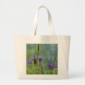 Bolsa de jardinería floral de Blue Iris