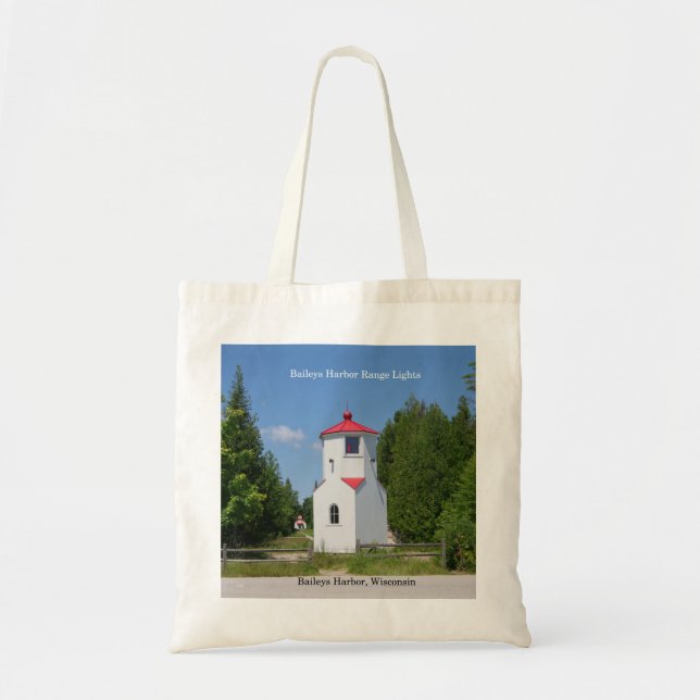 Bolsa de juguete de Baileys Harbour Range Lights (Frente)