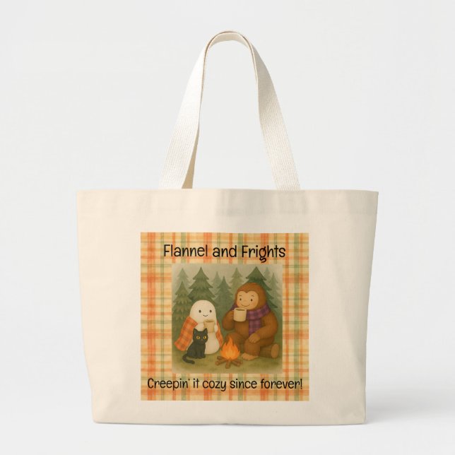 Bolsa de juguetes Flannel & Frights - Cosy Fall (Frente)
