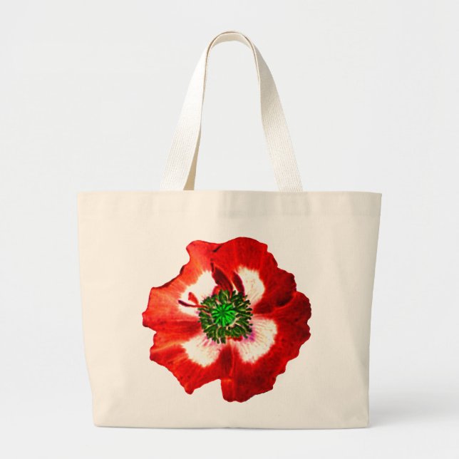 Bolsa de jumbo rojo blanco verde (Frente)
