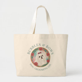 Bolsa de kit de aseo para perro maltés