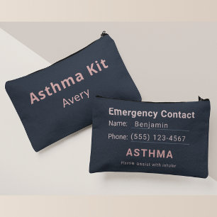 Bolsa de Kit de Asma Personalizado – Bolsa de Inha