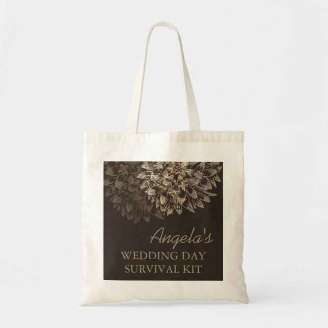 Bolsa de kit de supervivencia para el día de la bo (Frente)