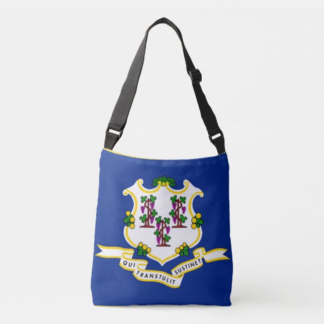 Bolsa de la bandera, Connecticut (Anverso)