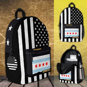 Bolsa de la bandera de Chicago personalizada, band