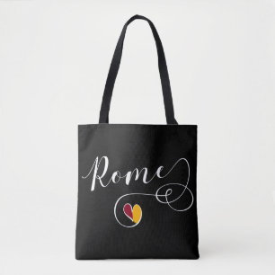 Bolsa de la Bandera de Roma del Corazón, italiana