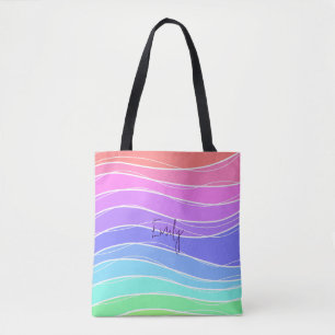 Bolsa de la barra de la tota con el degradado de l