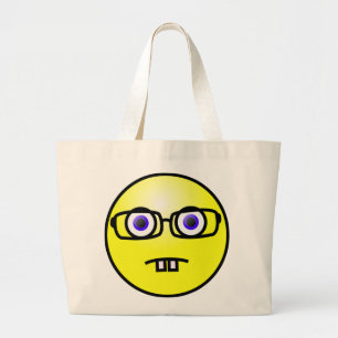 Bolsa de la boca de la cara amarilla nerviosa
