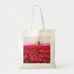 Bolsa de la boca de los tulipanes - primavera en l