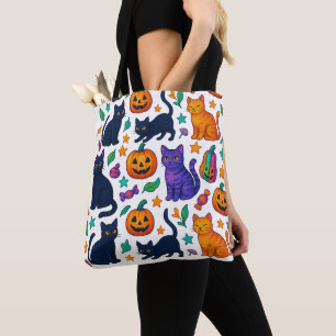 Bolsa de la boca del gato y calabaza vibrante de H