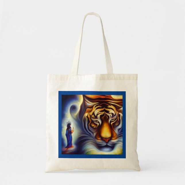 Bolsa de la boca del tigre animal de espíritu 4 (Frente)