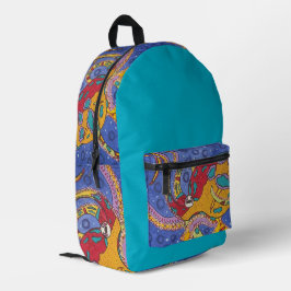 Bolsa de la bolsa de la parte posterior del Octopu