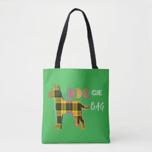 Bolsa de la bolsa de la toalla verde amarilla