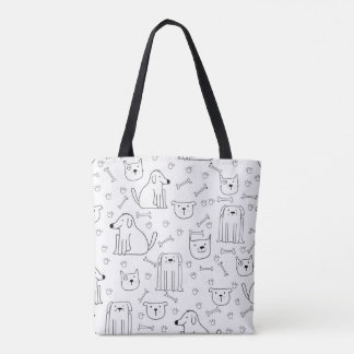 Bolsa De La Bolsa Del Patrón De Perro Y Gato Cuto 