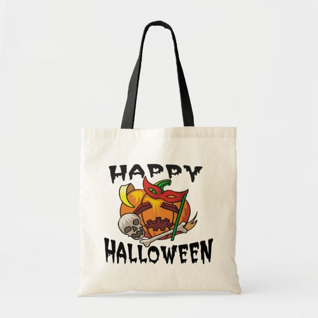 Bolsa de la Calabaza de Halloween (Frente)