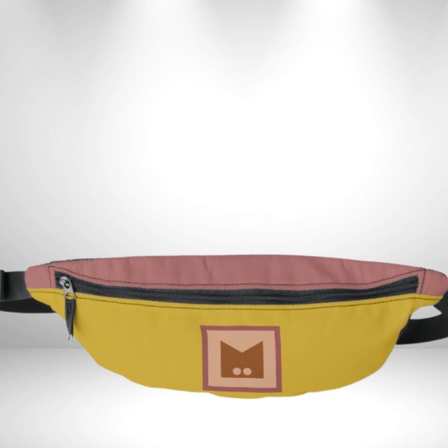 Bolsa de la cintura del vientre amarillo ocre rojo (Subido por el creador)