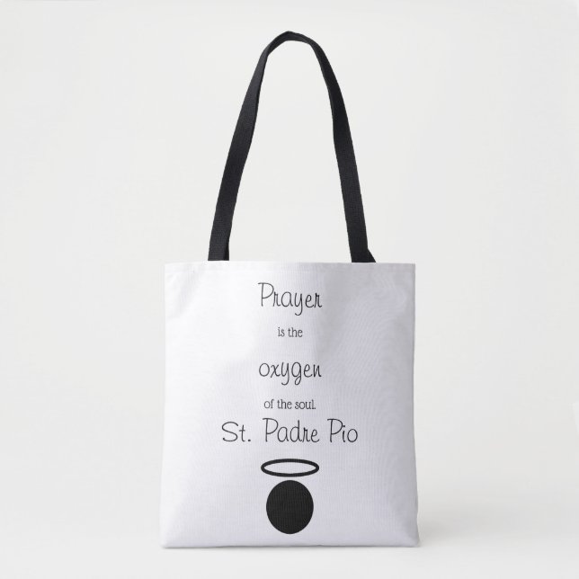 Bolsa de la cita San Padre Pío (Anverso)