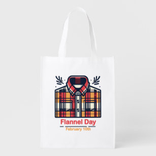 Bolsa De La Compra 10 de febrero - Día del Flannel