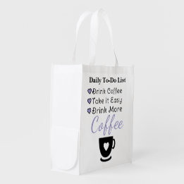 Bolsa De La Compra Bebe más café morado