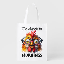 Bolsa De La Compra ¡Estoy alérgico a las mañanas!