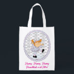 Bolsa De La Compra Hanukkah Happy<br><div class="desc">Hanukkah Feliz mochila blanca de dos lados. Todos los elementos de diseño se pueden editar. Todo el texto editable se puede eliminar y reemplazar con su propio mensaje. Usa el color, el tamaño y el estilo de tu fuente favorita. ¡Feliz Hanukkah/Chanukah! Estilo: Bolsa reutilizable ¡Vamos verde y salve el planeta...</div>