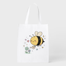 Kawaii Bumblebee Watering Flowers for Plant moms