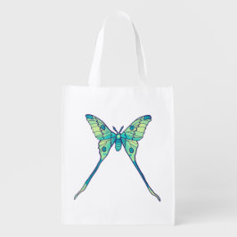 Bolsa De La Compra Moon Moth Magic - Butterfly Lover Art