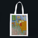 Bolsa De La Compra Pintura de dormitorio Vincent Van Gogh<br><div class="desc">Pintura de obra maestra Van Gogh - Esta pintura de Vincent van Gogh llamada The Bedroom es una pintura de su habitación de 1889,  en el Instituto de Arte de Chicago. Era su dormitorio en Arles,  Francia,  que decoró y creó este cuadro de su dormitorio.</div>