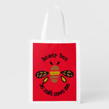 Sac Honey Bee - font amelia - color rouge 6001D
