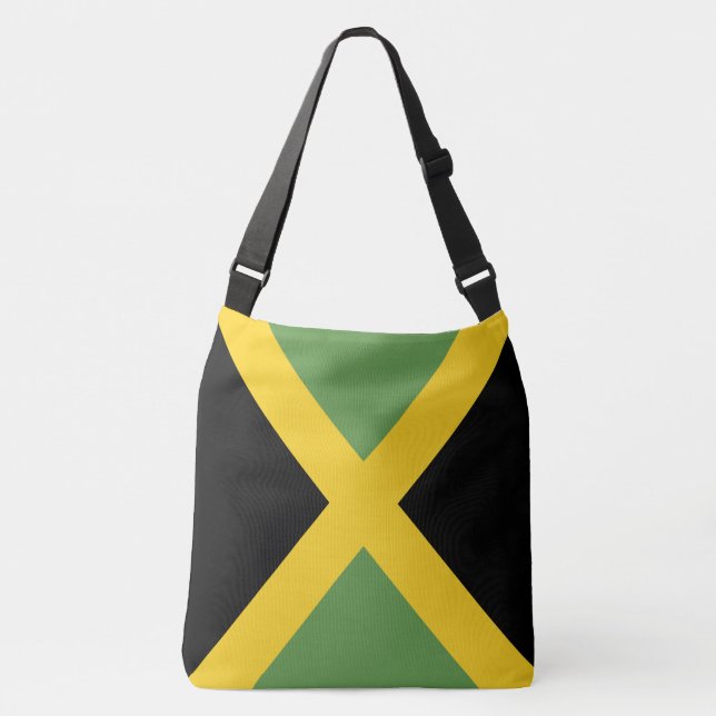 Bolsa de la cruz de la bandera de Jamaica (Anverso)