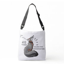 Bolsa de la Cruz Fox de la Isla Conservación