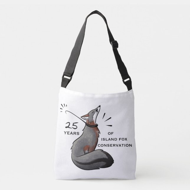 Bolsa de la Cruz Fox de la Isla Conservación (Anverso)