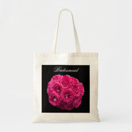 Bolsa de la dama de honor — Roses rosados