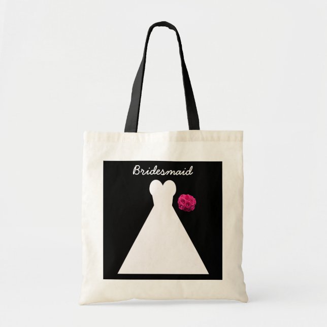 Bolsa de la dama de honor - traje de novia (Frente)