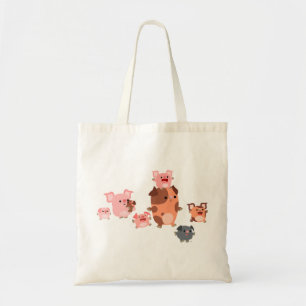 Bolsa de la familia de cerdos del Personalizado Cu