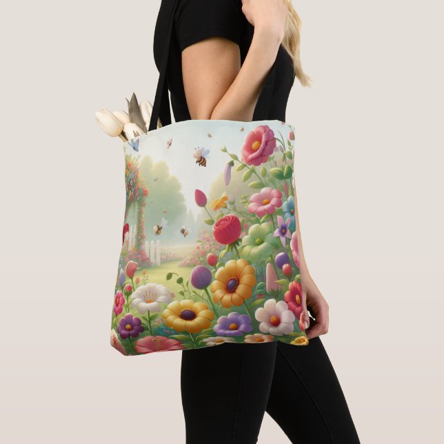 Bolsa De La Flor Del Jardín De La Primavera (Detalle)