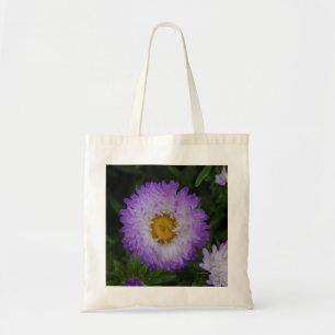 Bolsa de la flor morada de Matsumoto Blanco