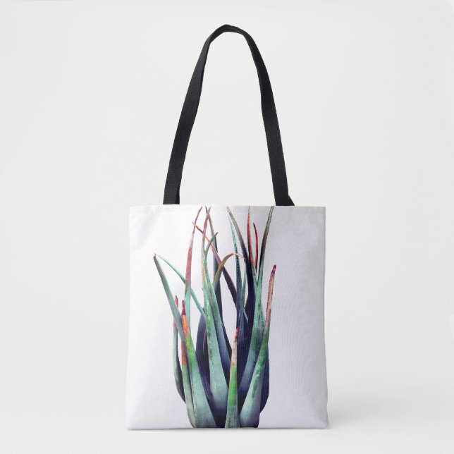 Bolsa de la foto de la planta de ALoe (Anverso)