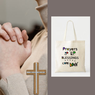 Bolsa de la iglesia de las oraciones coloridas