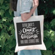 Bolsa de la Iglesia VBS para Niños Cuenta Tus Bend