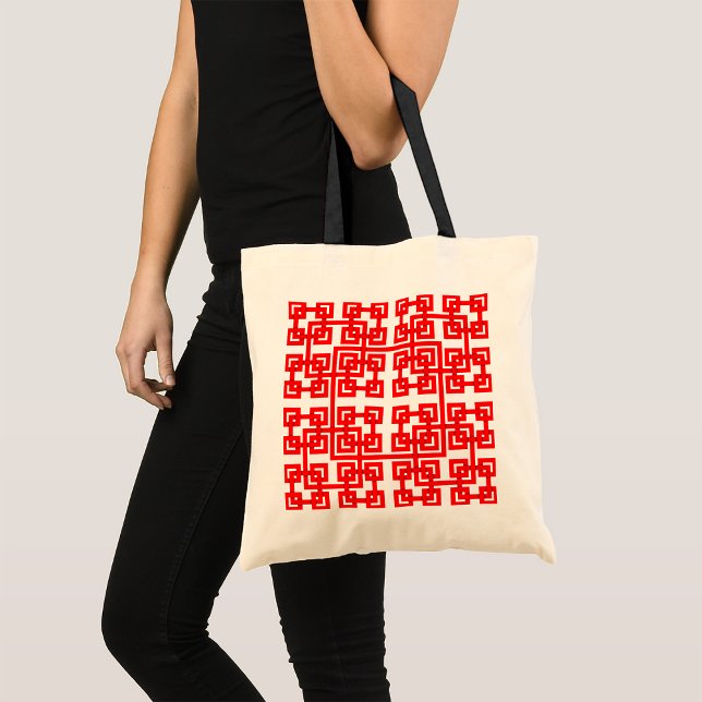 Bolsa de la malla cuadrada de la tota (Subido por el creador)