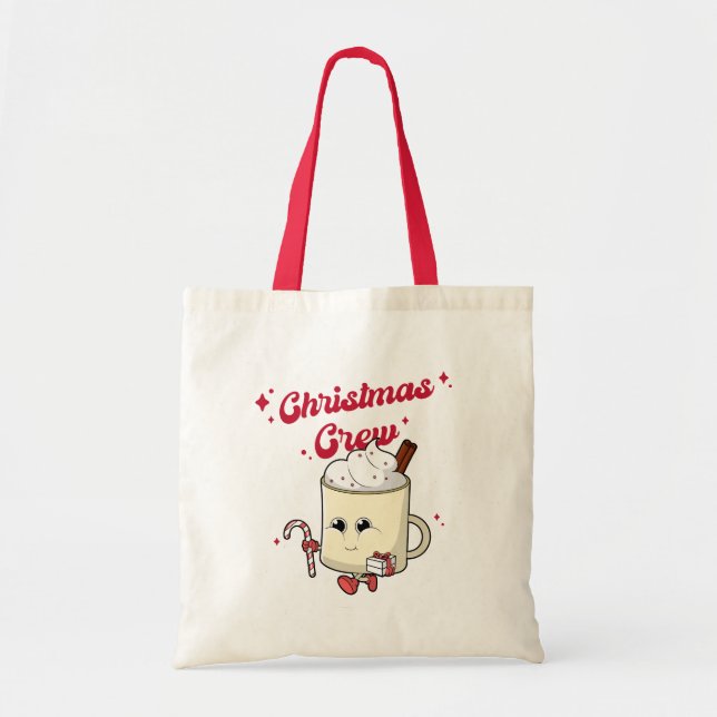 Bolsa de la máquina de navidades Tote (Frente)