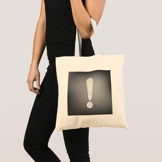 Bolsa de la marca de exclamación Tote (Subido por el creador)