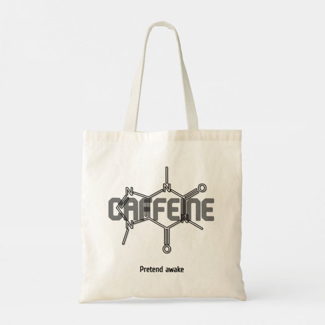 Bolsa de la Molécula de Cafeína (Reverso)