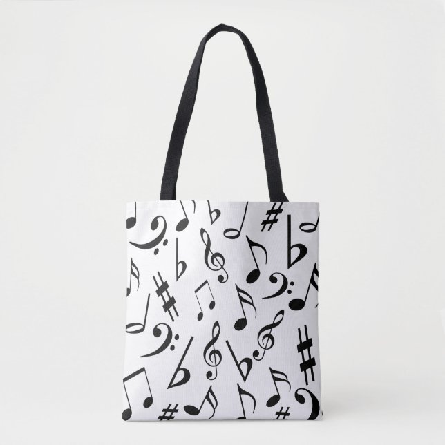 Bolsa de la música tote: (Anverso)