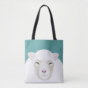 Bolsa de la oveja Allover Tote