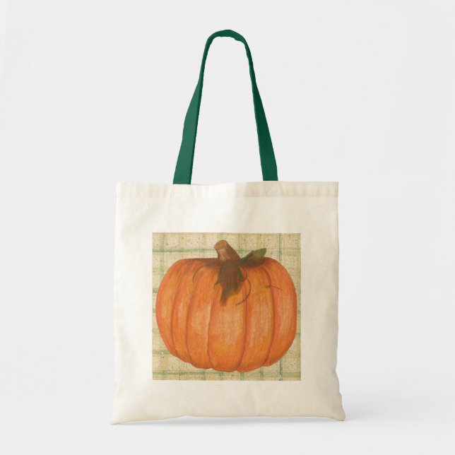 Bolsa de la piel de calabaza de otoño (Frente)