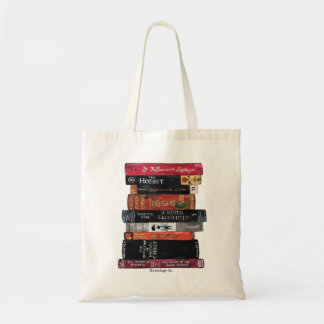 Bolsa de la Pila de Libros de Fantasía por Bookolo