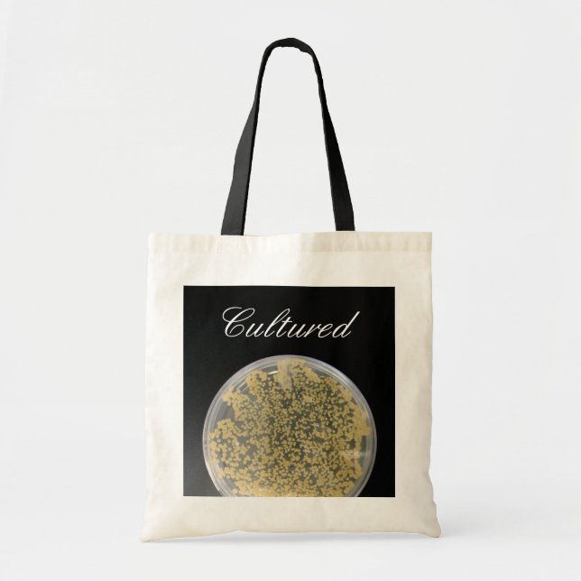 Bolsa de la placa de cultivo de bacterias (Frente)